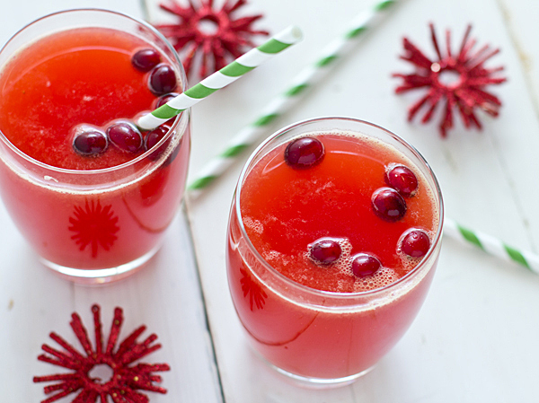 cranberry orange spritzer recipe How to prepare the best cocktails to Christmas celebrate 