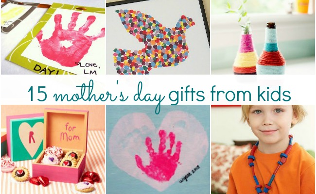 15 Adorable Mother%E2%80%99s Day Gift Ideas from Kids Feature Top 10 unusual mothers day gift ideas