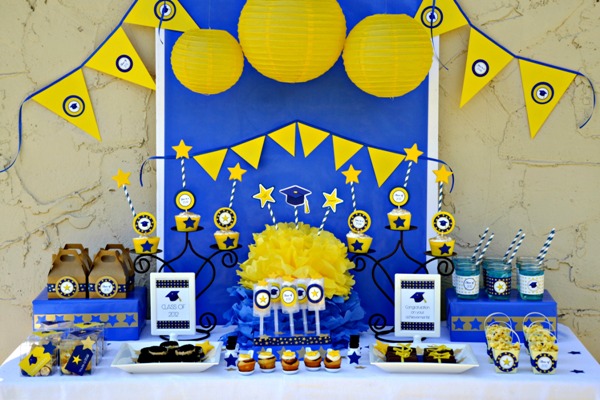 graduation party printables free downloads free party ideas pary supplies dessert table dessserts tables amy atlas2 Wonderful ideas for graduation party 2014