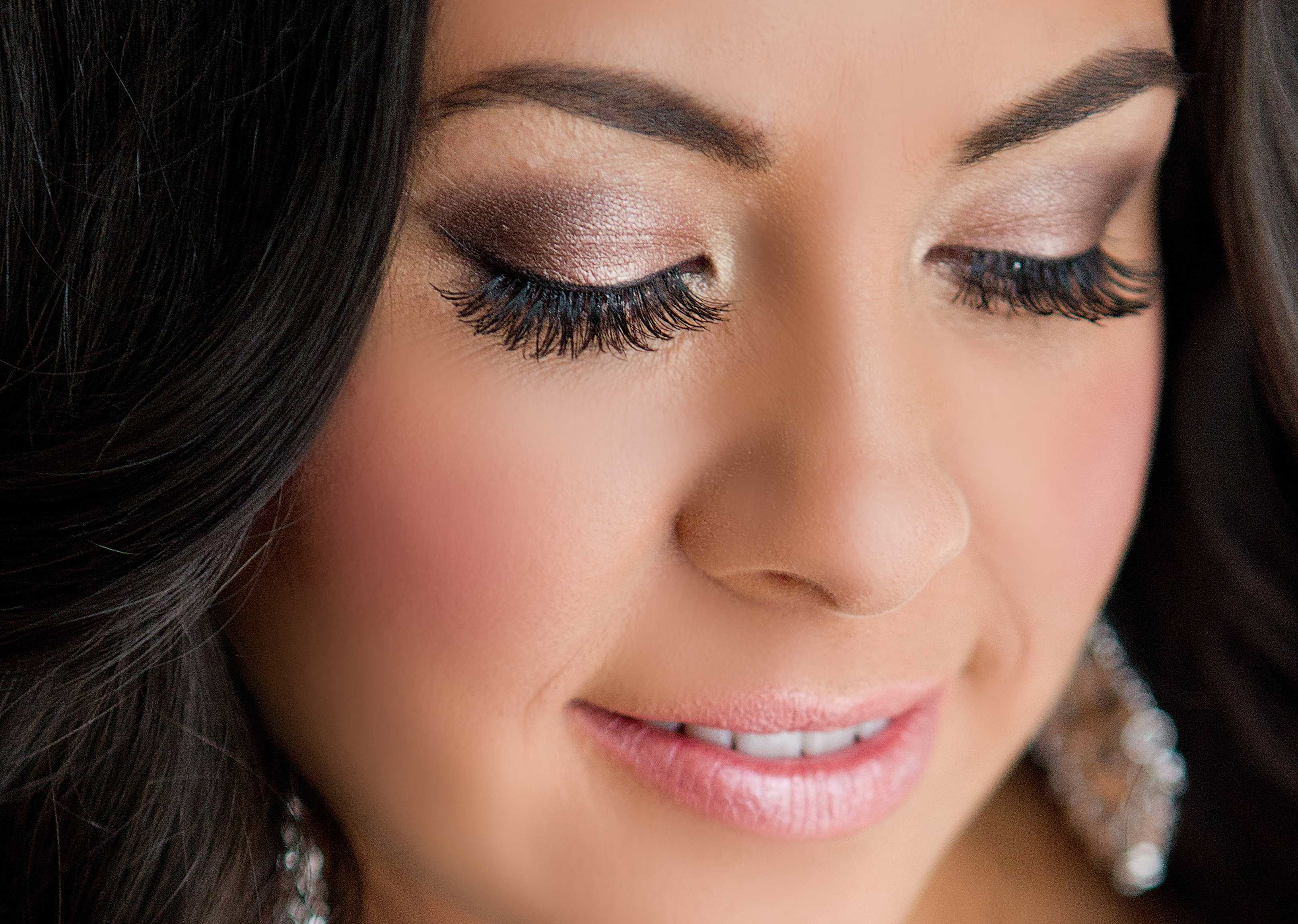 wedding makeup inspiration dramatic eyes for the bride 2.original How to succeed in bridal makeup?