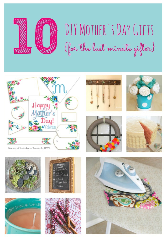 10 diy mothers day gifts cute mothers day gift ideas