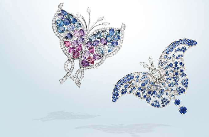 p 1 v high jewelery butterfly clips vancleefarpels 680x445 beautiful butterflies jewelry for the elegant bride