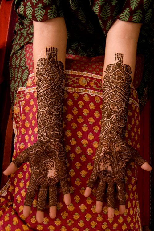 6 Pretty bridal mehndi designs 2014
