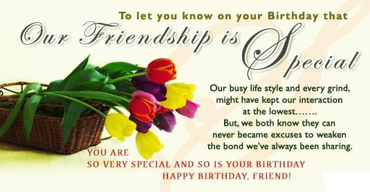 Happy birthday my friend Charming birthday quotes