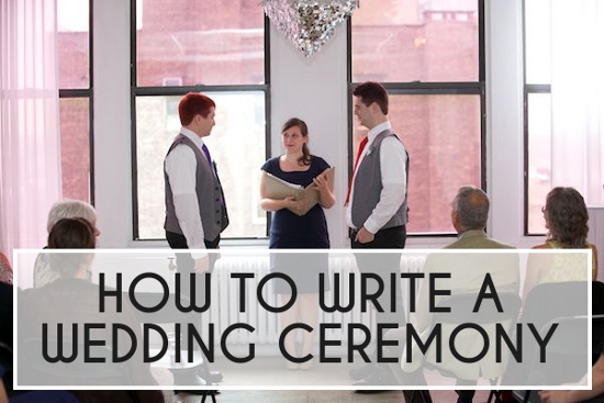 How To Write a Wedding Ceremony How to write a wedding ceremony