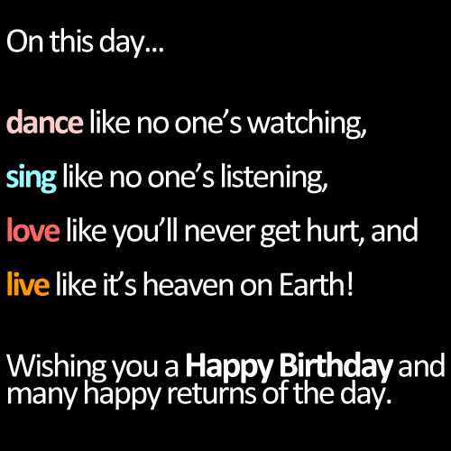 birthday quotes1 Cute birthday Quotes images 