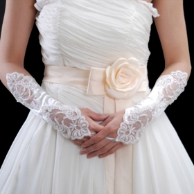 net and lace bridal gloves Conditions choose and wear bridal Gloves 
