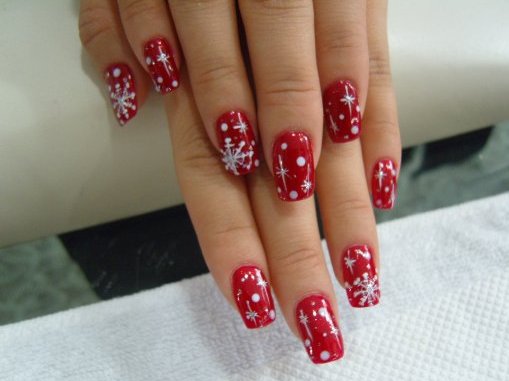 New ideas for christmas nail art 2014