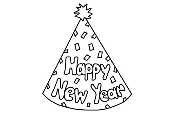 2014 New Years Coloring Pages and Printables for Kids Picture 36 New year coloring pages for kids 2014