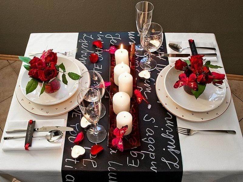 romantic and elegant dining table decoration for cute romantic valentines day ideas Dining table decorated ideas for valentine day
