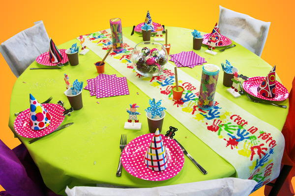 Image 121 Creative birthday table decorations for kids