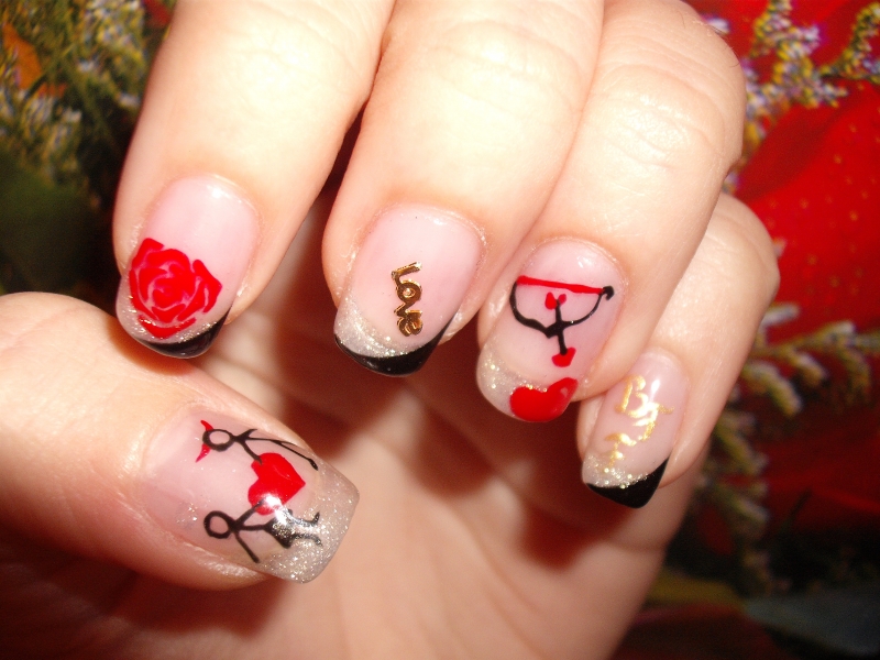 amazing and beautiful valentine day nail designs smashing feed 345690 Best Nail Designs for valentine 2014