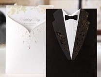 Unique lace wedding invitation 2014