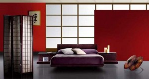 plushy Japanese bedrooms designs 2014