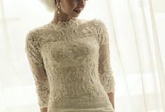 Elegant Hijab wedding dresses designs 2014