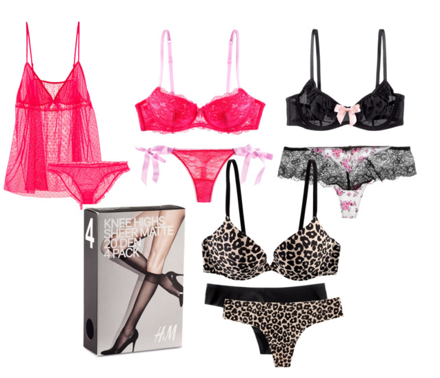 HM Lingerie H&M Lingerie style for brides 2014