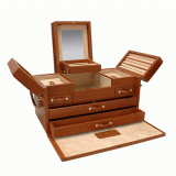 Beautiful wooden jewelry box