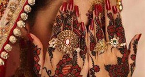 Pretty bridal mehndi designs 2014