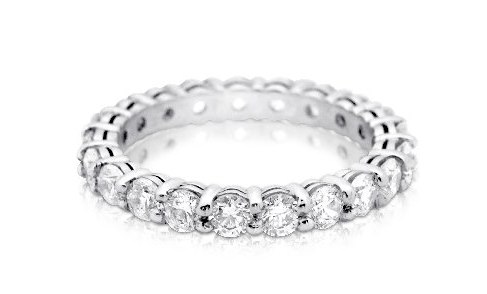 Eternity ring for modern women