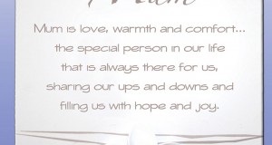 10 Special poems for mum