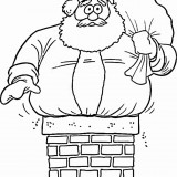Santa Claus coloring pages For Kids