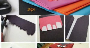 Puppet Craft Halloween monsters
