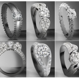luxury Van Cleef Arpels rings for bride
