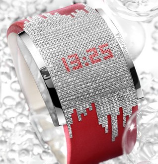 Deluxe diamond watches for women 2014