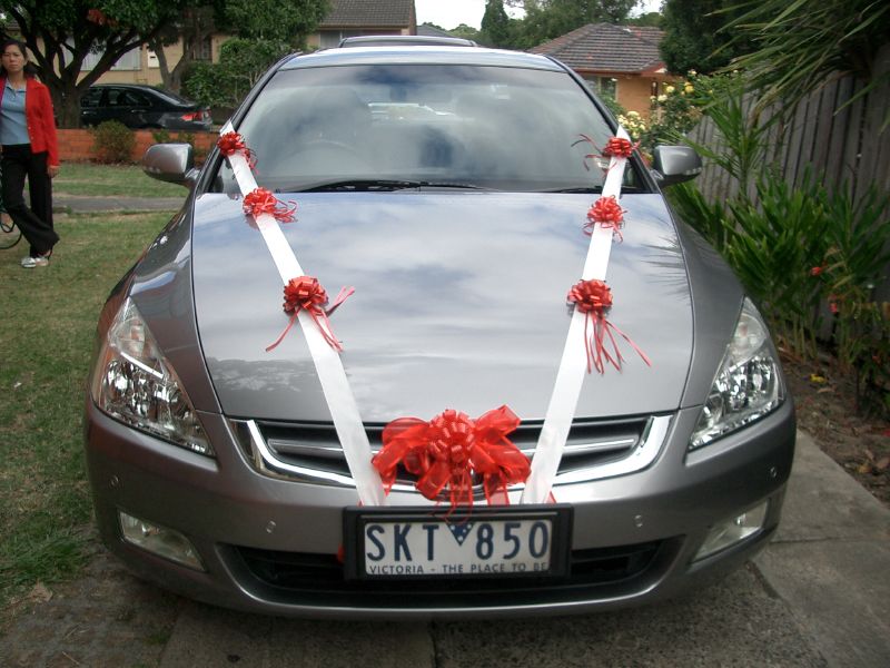 events1171 Modern Decorations for wedding car 2014
