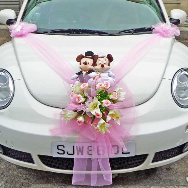 events1172 Modern Decorations for wedding car 2014