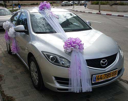 events1178 Modern Decorations for wedding car 2014