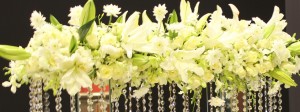 Science and art of flower arrangement