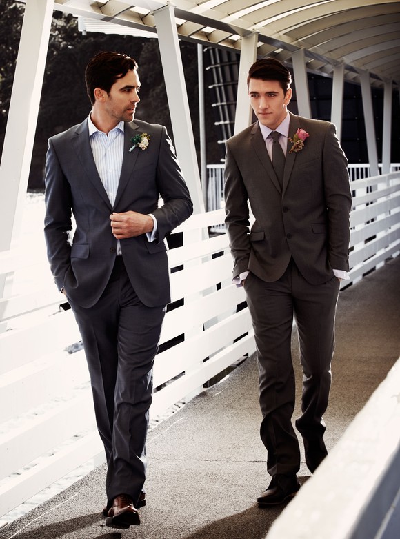 events1697 Elegance suits for groom from Crane brothers