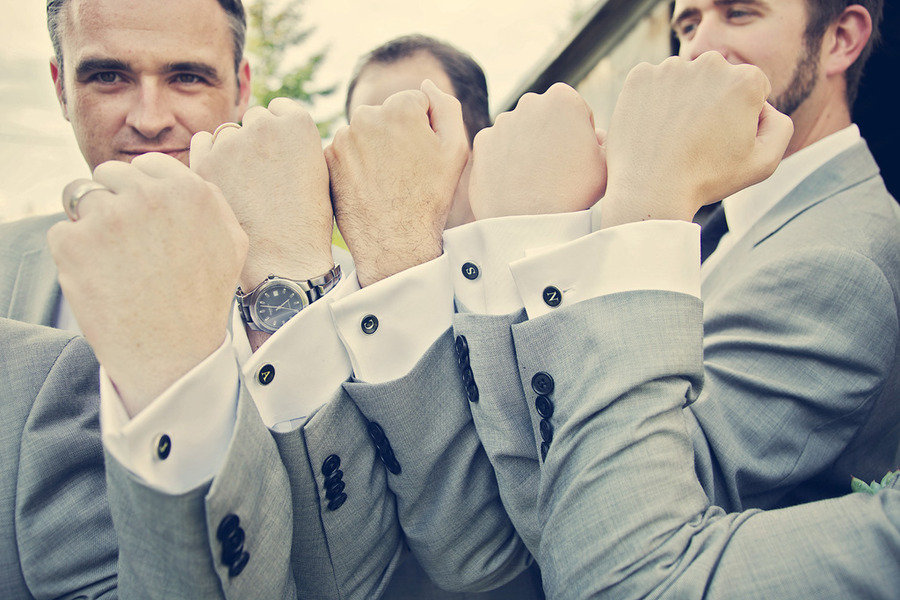 events1993 Cufflinks of groom reflect the elegance his character