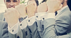 Elegant Cufflinks of suit for the modern groom