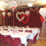 Let the balloons add fun to your wedding
