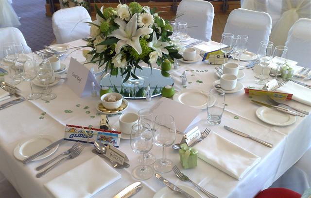 events3242 Great Bouquets for the wedding guests tables 