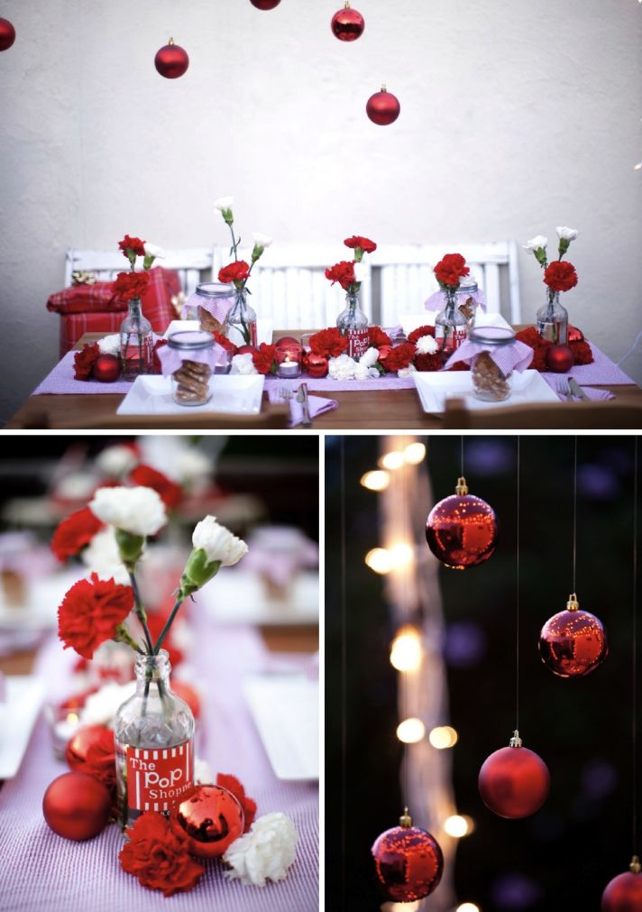 events4207 Romantic Wedding in red and white