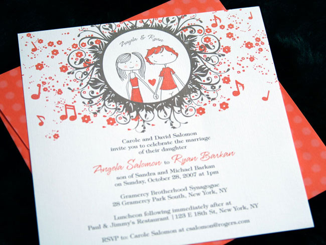 eventsstyl2081 The wedding invitation .. Between Fashion & tradition 