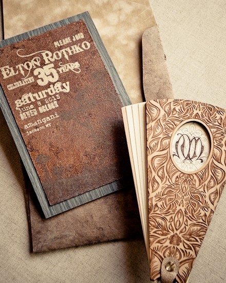 eventsstyl299 Rustic Invitations for Wedding 2014