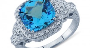Topaz diamond ring for wedding 2014