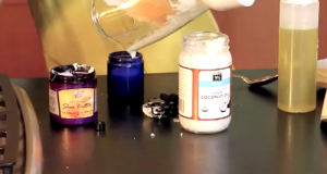 Make your own body lotion before wedding