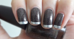 Silver Gradient Nails for engagement