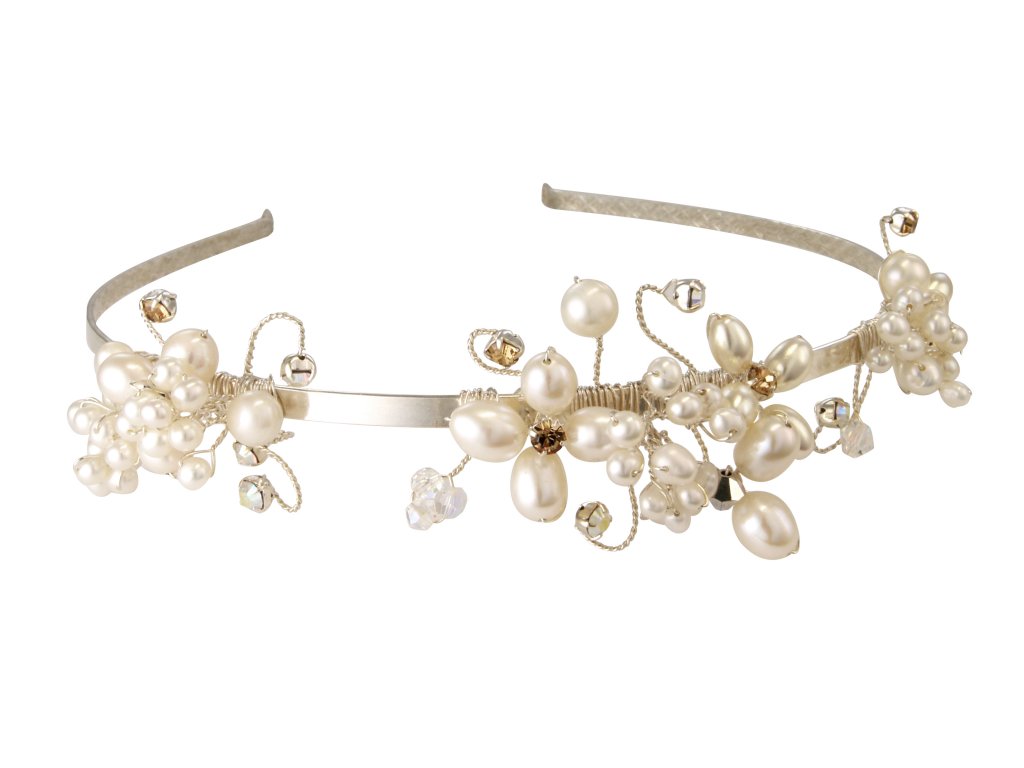 eventsstyle.com 14272 Wonderful Pearl Wedding Tiaras 2014