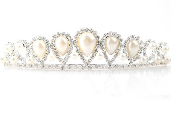 eventsstyle.com 14279 Wonderful Pearl Wedding Tiaras 2014