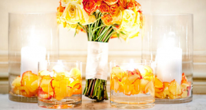 Wedding bouquets for tables 2014