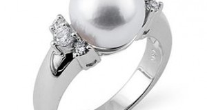 Wonderful white pearl ring images