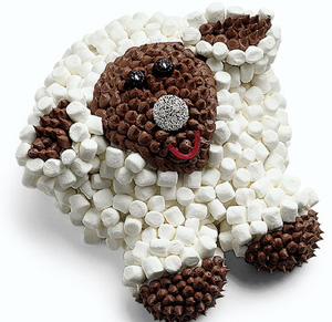 www.eventsstyle.com 16164 Making a beautiful lamb cake 