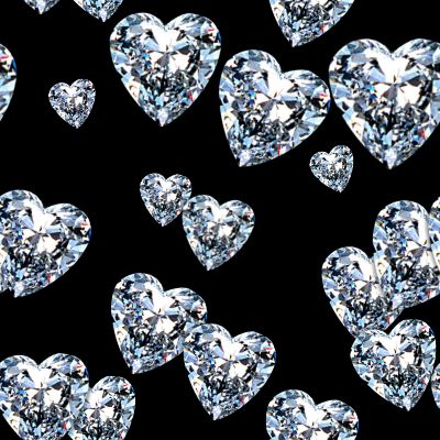 eventsstyle.com 16461 Colorful diamond heart wallpapers 