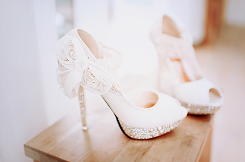 eventsstyle.com 1670 Bridal Shoes With Bows for Wedding 2014 